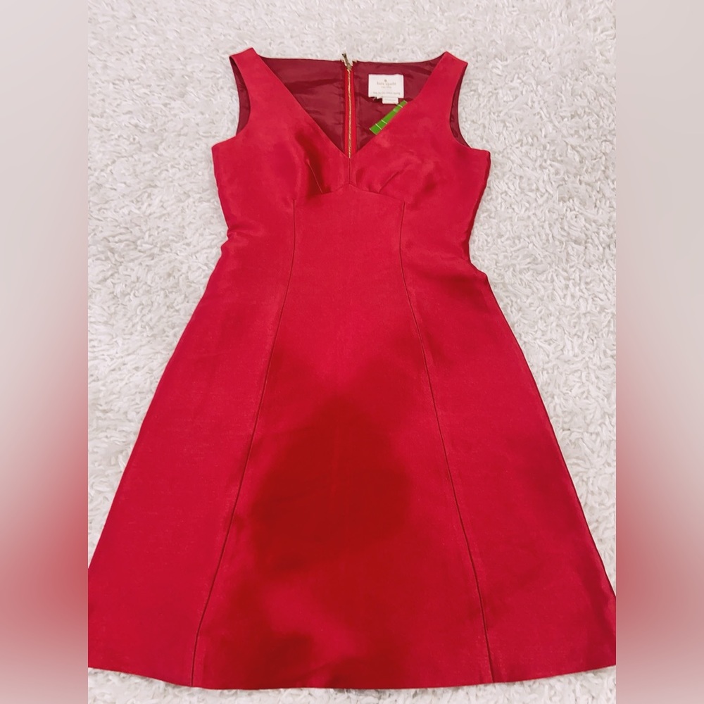 NWT Kate Spade New York Shanghai Fitted A Line Dress
